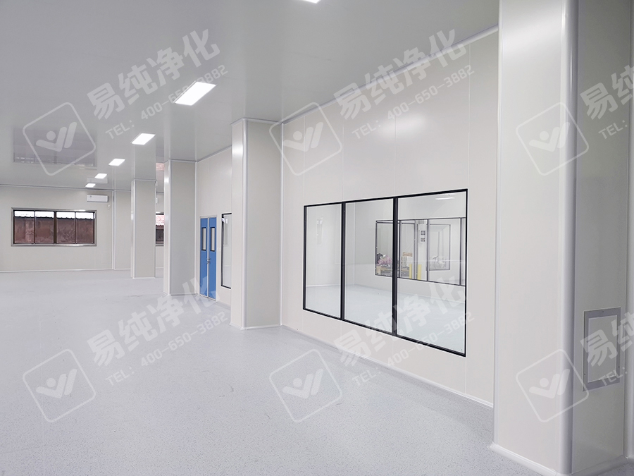 整體工程采用手工板裝修改造，吊頂采用手工單玻鎂凈化板，墻體采用手工巖棉板.jpg